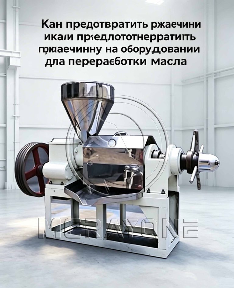 Как предотвратить ржавление маслопрессового оборудования в межсезонье
